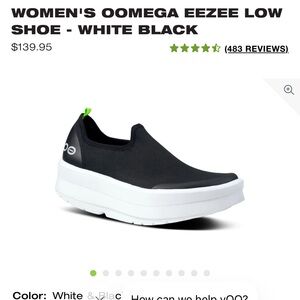 Oofos Oomega Ezee Low Shoe